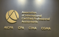 AICPA wall logo 8LPBTJ
