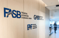 FASB GASB FAF office signs BXgI6n
