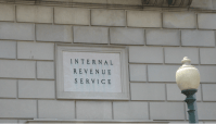 Internal Revenue Service sign hRwIBT
