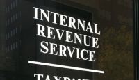 IRS door sign TNS NO RESTRICTIONS GFu3LI