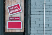 We Are Hiring sign Unsplash diwbNJ